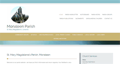 Desktop Screenshot of monaleenparish.org