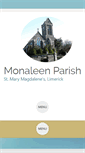 Mobile Screenshot of monaleenparish.org